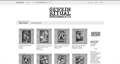 Desktop Screenshot of geweihritual.bandcamp.com