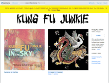 Tablet Screenshot of kungfujunkie.bandcamp.com