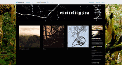 Desktop Screenshot of encirclingsea.bandcamp.com