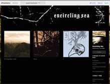 Tablet Screenshot of encirclingsea.bandcamp.com