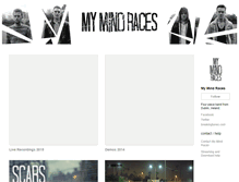 Tablet Screenshot of mymindraces.bandcamp.com