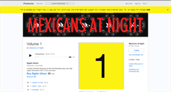 Desktop Screenshot of mexicansatnight.bandcamp.com