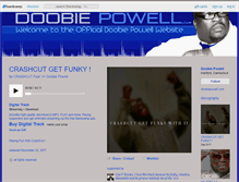 Tablet Screenshot of doobiepowell.bandcamp.com