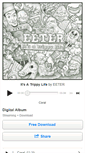 Mobile Screenshot of eeter.bandcamp.com