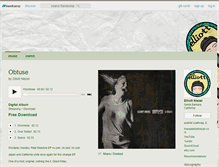Tablet Screenshot of elliottniezel.bandcamp.com