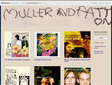 Tablet Screenshot of mullerandpatton.bandcamp.com