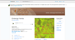 Desktop Screenshot of nsangomalamu.bandcamp.com