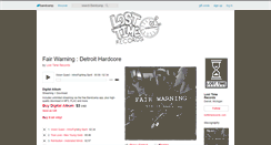 Desktop Screenshot of losttimerecords.bandcamp.com