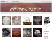 Tablet Screenshot of goldenfable.bandcamp.com