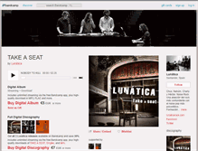 Tablet Screenshot of lunatica.bandcamp.com