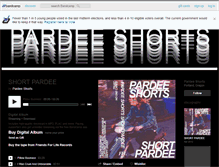 Tablet Screenshot of pardeeshorts.bandcamp.com