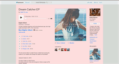 Desktop Screenshot of katieferraramusic.bandcamp.com