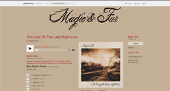 Desktop Screenshot of magicandfur.bandcamp.com