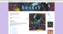 Desktop Screenshot of hester.bandcamp.com