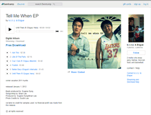 Tablet Screenshot of blitzandengue.bandcamp.com