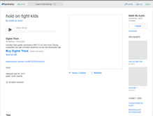 Tablet Screenshot of deathbyaudio.bandcamp.com