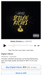 Mobile Screenshot of jreyez.bandcamp.com