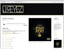 Tablet Screenshot of jreyez.bandcamp.com