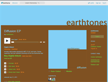 Tablet Screenshot of earthtonal.bandcamp.com