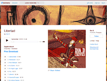 Tablet Screenshot of diadmusic.bandcamp.com