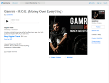 Tablet Screenshot of gamrini.bandcamp.com