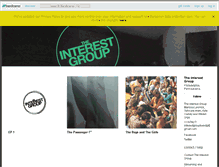 Tablet Screenshot of interestgroup.bandcamp.com