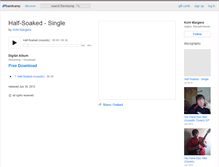 Tablet Screenshot of kohlmargera.bandcamp.com