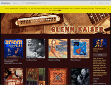 Tablet Screenshot of glennkaiser.bandcamp.com