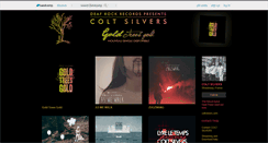 Desktop Screenshot of coltsilvers.bandcamp.com