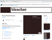 Tablet Screenshot of bleacher.bandcamp.com