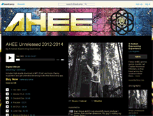 Tablet Screenshot of ahee.bandcamp.com