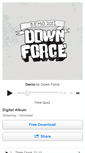 Mobile Screenshot of downforce.bandcamp.com