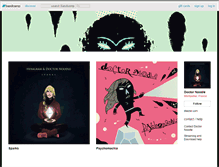 Tablet Screenshot of doctornoodle.bandcamp.com