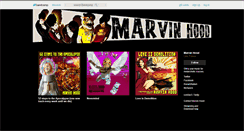 Desktop Screenshot of marvinhood.bandcamp.com