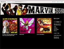Tablet Screenshot of marvinhood.bandcamp.com