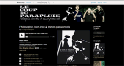 Desktop Screenshot of lecoupduparapluie.bandcamp.com