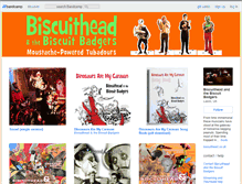 Tablet Screenshot of biscuitbadger.bandcamp.com