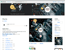 Tablet Screenshot of cohete.bandcamp.com