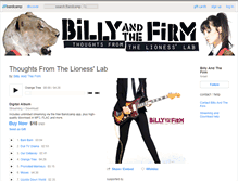 Tablet Screenshot of billyandthefirm.bandcamp.com