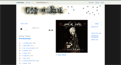 Desktop Screenshot of godorjulie.bandcamp.com