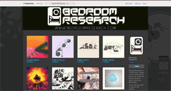 Desktop Screenshot of bedroomresearch.bandcamp.com