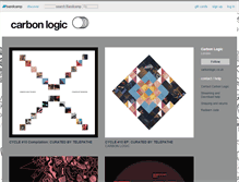 Tablet Screenshot of carbonlogic.bandcamp.com