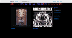 Desktop Screenshot of monument.bandcamp.com