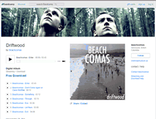 Tablet Screenshot of beachcomas.bandcamp.com