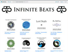 Tablet Screenshot of infinitebeats.bandcamp.com