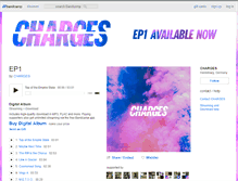 Tablet Screenshot of charges.bandcamp.com