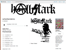 Tablet Screenshot of halbstark.bandcamp.com