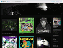 Tablet Screenshot of gnarwolves.bandcamp.com