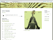 Tablet Screenshot of caving.bandcamp.com