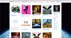 Desktop Screenshot of djtaz.bandcamp.com